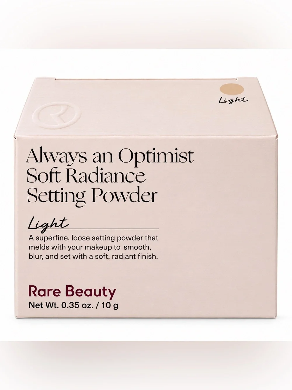 Rare Beauty Always an Optimist Setting Powder in shade: LIGHT - NEW